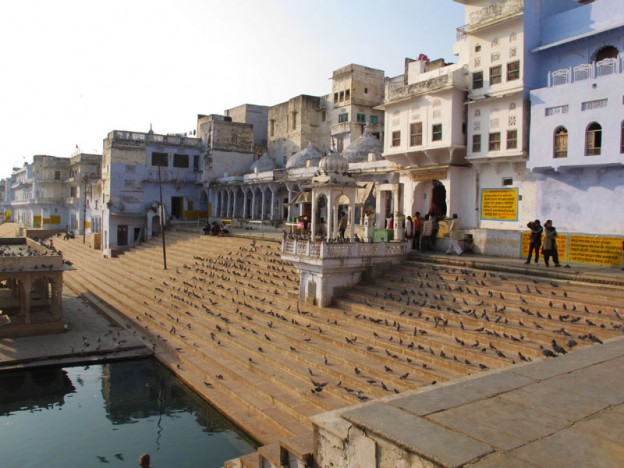 Pushkar Lake Ghat in Pushkar, India